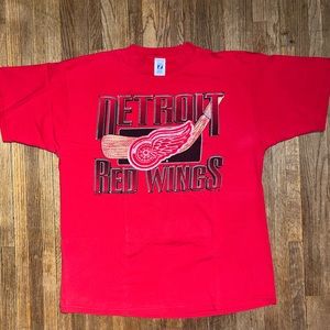 Vintage/ 90s/ Logo 7/ XL/ NHL Detroit Red wings Tee